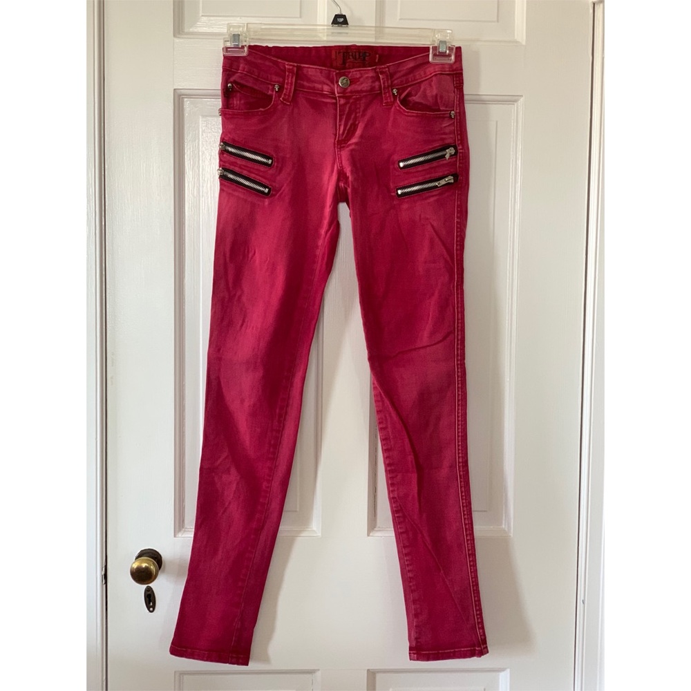 Red Skinny Jeans